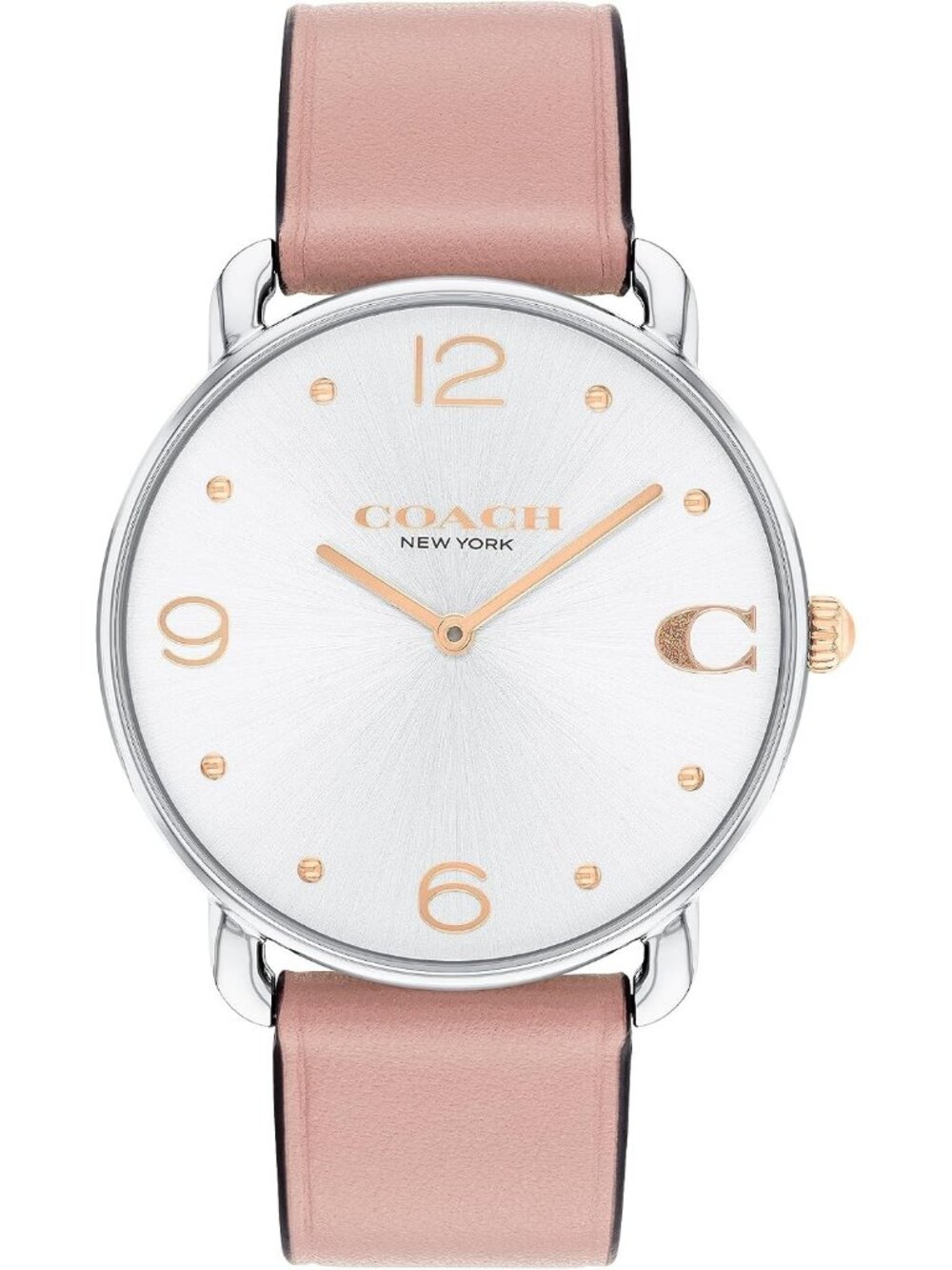 Women's Blossom Sleek and Minimalist in Design Leather Strap Wrist Watches